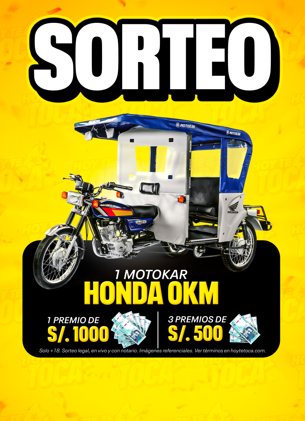 Imagen promocional del sorteo